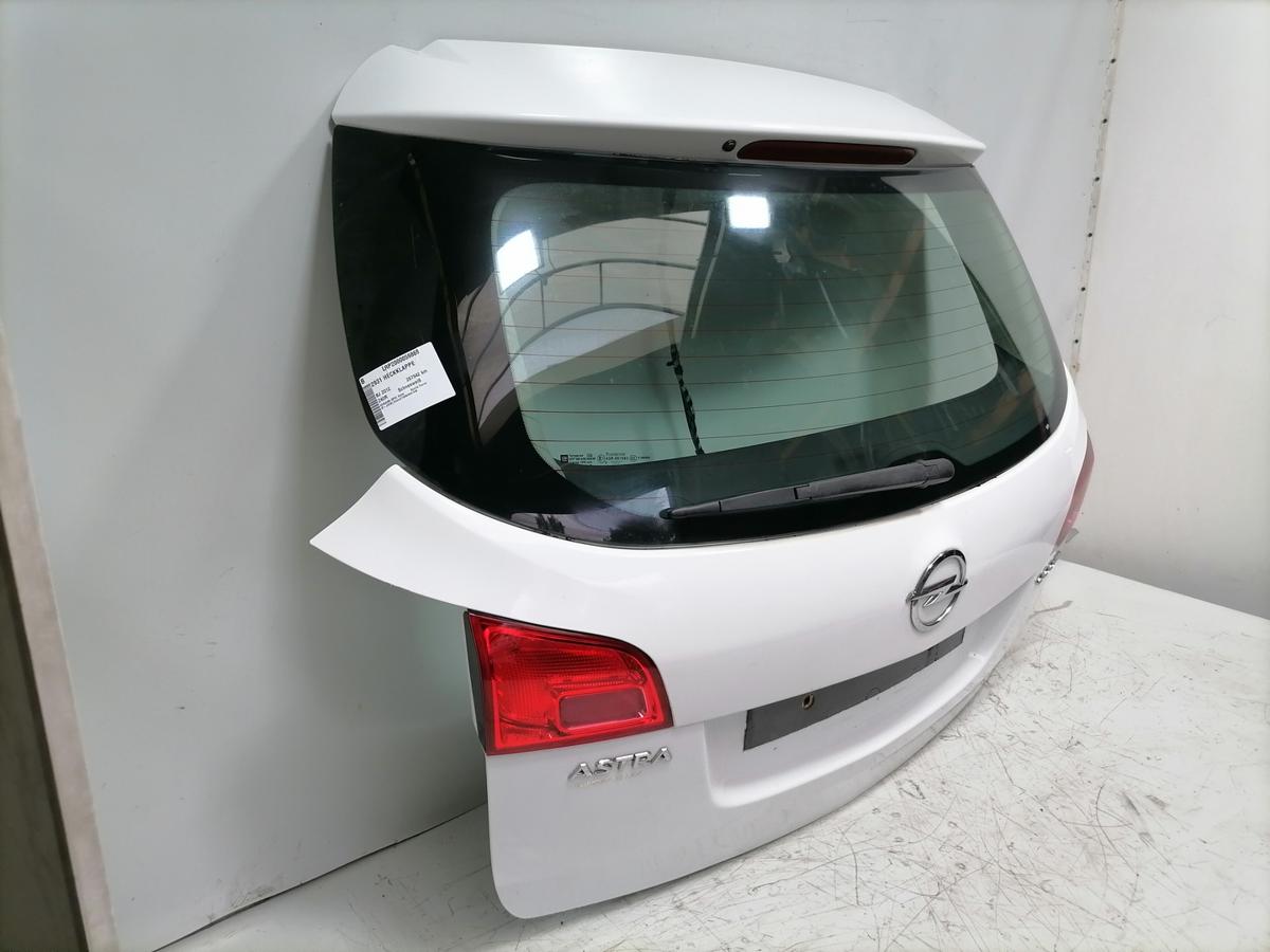 Opel Astra J Sports Tourer original Heckklappe mit Heckscheibe Z40R Schneewei&szlig; Kombi Bj.2012